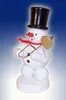 Schneemann Musikant mit Posaune (8cm) von Zenker Volkskunst Produktbild-Vorschau 1