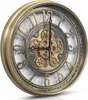 Samilito Wanduhr mit echtem Bewegungsgetriebe Zahnrädern Produktbild-Vorschau 7