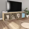 vidaXL Regál/TV skříňka Sonoma Dub 36x30x143 cm výrobek ze Náhled obrázku produktu 3