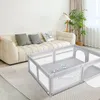 Baby Laufgitter Faltbar,Rutschfester Absperrgitter mit Produktbild-Vorschau 4