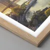 Gerahmtes Poster - Rahmen in heller Eiche - New York Brücke Produktbild-Vorschau 2