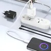 DUDAO Dudao A26TEU Adapter 25Watt GaN 1xUSB-C 1xUSB-A Hvid Voir les images du produit 3