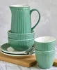 Porcelánový džbán Alice Dusty Green Náhľad obrázku produktu 2