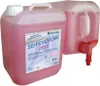 Two large pink plastic containers of liquid soap, one with a tap. Produktbild-Vorschau