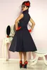 Vintage Rockabilly Kleid in schwarz Größe S Produktbild-Vorschau 6
