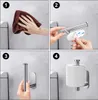 Toilettenpapierhalter Ohne Bohren, Toilette Toilettenpapier Produktbild-Vorschau 5