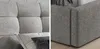 Polsterbett ALDO 180x200 mit  Metalllattenrost, grau - Produktbild-Vorschau 3