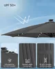 Sonnenschirm Ampelschirm, ∅300cm, 28 Solar-LED-Leuchten, Produktbild-Vorschau 7