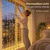 3x3 meter lichtgordijn, binnen, warm wit, 300 LED's. Productafbeelding-voorbeeld 15