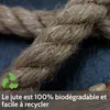 DEKAZIA® Držiak na kuchynské utierky z dreva s jutovým Náhľad obrázku produktu 6