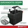 ATHLONTOOLS Flaschenträger 6 Flaschen - schwarz Produktbild-Vorschau 4