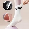 5 Paar Stoppersocken Damen Streifen Baumwolle Yoga Socken Produktbild-Vorschau 4