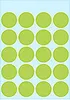 HERMA Multi-purpose labels ø 19mm luminous green 100 pcs. Produktbild-Vorschau 3