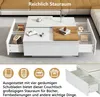 okwish Couchtisch quadratischer, Hochglanz Beistelltisch Produktbild-Vorschau 3
