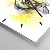 Wanduhr - Quadrat - Glasuhr - Person Auge Schatten Produktbild-Vorschau 5