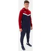 JAKO Unisex Kapuzenjacke Iconic, Farbe:marine/chili rot, Produktbild-Vorschau 10