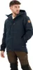 A man wearing a dark navy jacket and brown pants, posing against a white background. Produktbild-Vorschau