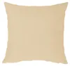 Kissenbezug 80x80 cm champagner Struktur Leinenoptik Produktbild-Vorschau 1