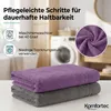 Komfortec 2er Saunatuch Set 80x200 cm aus 100% Baumwolle, Produktbild-Vorschau 3