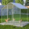 GIHAUVIA Poulailler 2x2x2m pour petits animaux Enclos Voir les images du produit 6