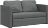 vidaXL Bodensofa mit Schlaffunktion Dunkelgrau 112x174x55 Produktbild-Vorschau 6