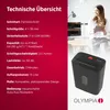 Olympia 2725 Olympia Aktenvernichter PS 54 CC Pro           Productafbeelding-voorbeeld 6