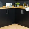 DecoMeister Möbelfolie selbstklebend 100x200 cm - Schwarz Produktbild-Vorschau 3