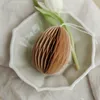 Osterei aus Papier - hellbraun: small Produktbild-Vorschau 4
