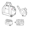 reisenthel carrello borsa da viaggio Allrounder Trolley Anteprima dell’immagine prodotto 8