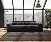 DELIFE Big-Sofa Sirpio 230x95 cm Mikrofaser Schwarz Produktbild-Vorschau 2