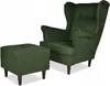 Family Meble Ohrensessel mit Hocker Ari Relaxsessel Produktbild-Vorschau 1