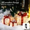 CCLIFE LED Geschenkbox 3er Set Netzstecker Weihnachten Produktbild-Vorschau 3