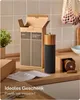Praknu Salz & Pfeffermühle Set aus  Akazienholz – Edles Produktbild-Vorschau 7