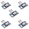 5 ks USB adaptérová deska samec USB na samici válečková Náhled obrázku produktu 5