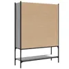 vidaXL Bibliothèque Gris Sonoma 102x30x141,5 cm Matériau Voir les images du produit 7