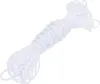 A coiled white rope on a white background. Náhľad obrázku produktu