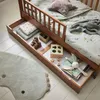 Petite Amélie Kinderbett Plume - 70x140 cm - Walnuss - mit Produktbild-Vorschau 8