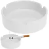Aschenbecher Excellent Houseware, Porzellan, 10x3 cm, weiß Produktbild-Vorschau 2