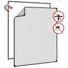 vidaXL Magnetická síť proti hmyzu do oken antracit 100x120 Náhled obrázku produktu 4