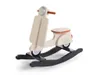 CHILDHOME Schaukelroller Scooter Beige und Schwarz CWRSCR Produktbild-Vorschau 4