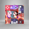 Bilder auf glas - Abstraktion modern - 40x40cm - Glasbilder Produktbild-Vorschau 3