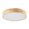 Lindby Deckenlampe Tanju, Ø50 cm, 4-flg., Kautschukholz, Produktbild-Vorschau 1