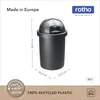 Rotho Abfalleimer Set 10 l und 30 l ROLL BOB - Müllsystem Produktbild-Vorschau 4