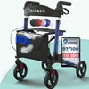ELONEO inklapbare en lichte rollator met zitplaats, Productafbeelding-voorbeeld 1