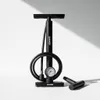 DANSI Fahrradpumpe Standluftpumpe alle Ventile AV SV DV mit Produktbild-Vorschau 2