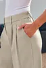 ASKSA Damen Anzughose Elegant High Waist Palazzo Hose Produktbild-Vorschau 3