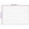vidaXL Záťažová deka sivá 138x200 cm 10 kg látka - Deky Náhľad obrázku produktu 7