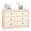 vidaXL Beistellschrank 100x40x72 cm Massivholz Kiefer - Produktbild-Vorschau 9