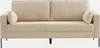 sweeek - 3-Sitzer-Sofa mit Cordbezug - Beige Produktbild-Vorschau 2