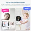 ZELURXX Babyphone avec caméra, 2,8", surveillance de la Voir les images du produit 2